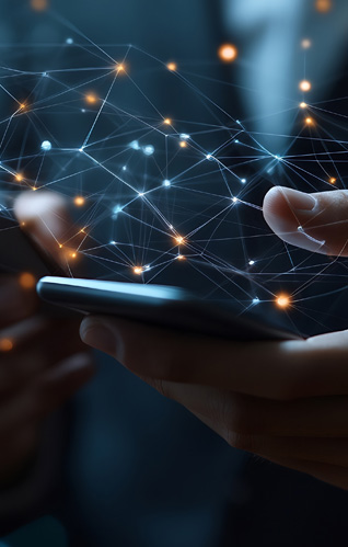 business man digital payment