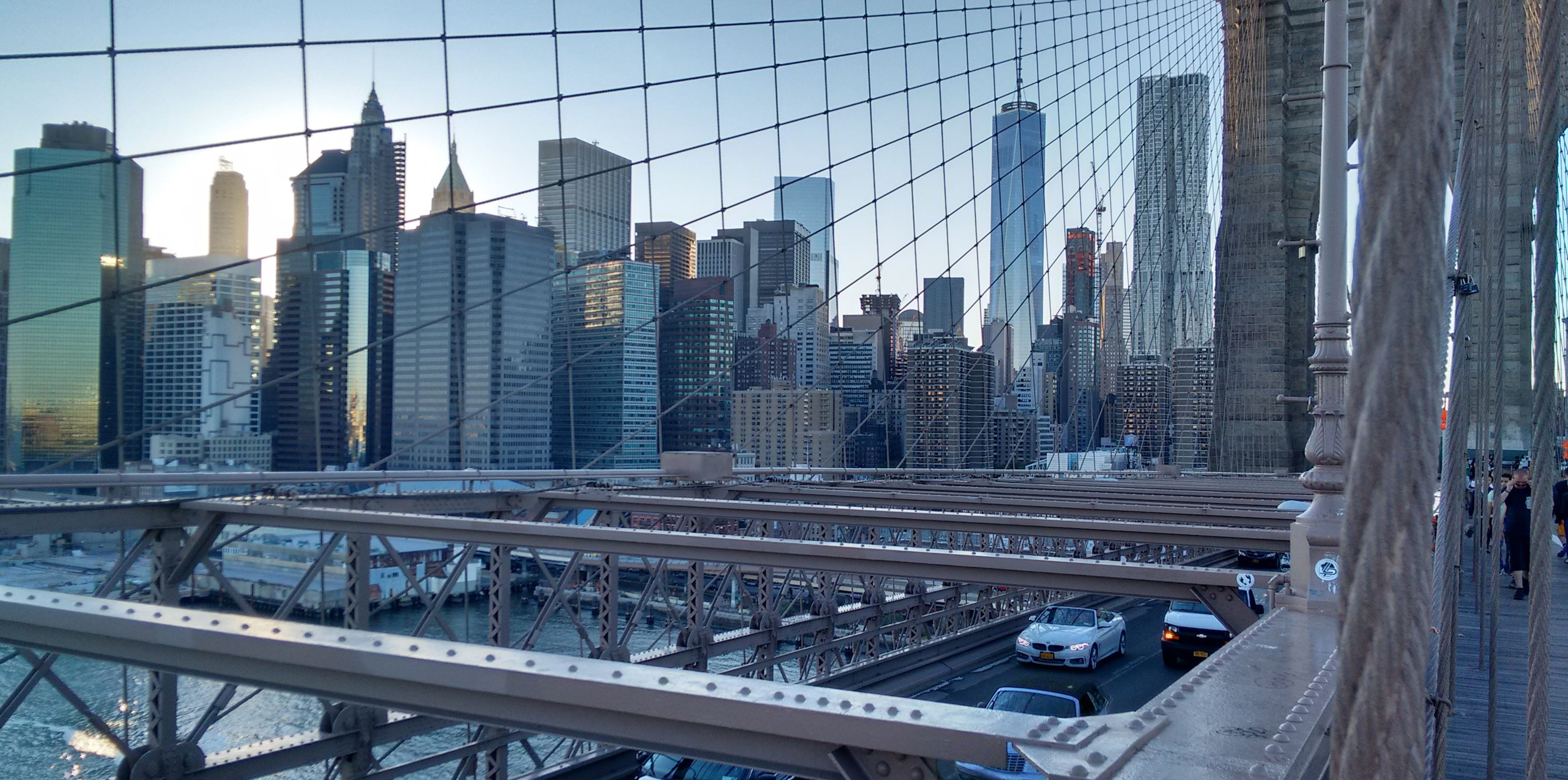 brooklin bridge + ny skyline